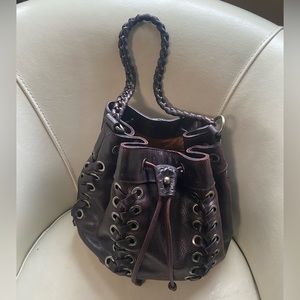 Beautiful Patrica Nash Leather bucket bag